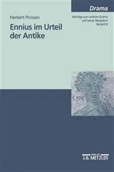Book cover of Ennius im Urteil der Antike. by Herbert Prinzen