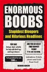 Book cover of Enormous Boobs by Richard Benson