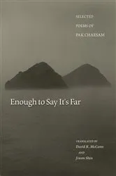 Book cover of Enough to Say It's Far by Chaesam Pak