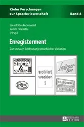 Book cover of Enregisterment by Michael Elmentaler