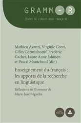 Book cover of Enseignement du français : les apports de la recherche en linguistique by Mathieu Avanzi