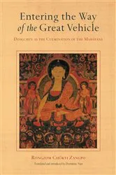 Book cover of Entering the Way of the Great Vehicle by Rongzom Chok Zangpo
