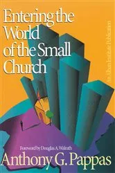 Book cover of Entering the World of the Small Church by Anthony G. Pappas