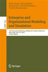 Book cover of Enterprise and Organizational Modeling and Simulation by Robert Pergl