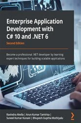 Book cover of Enterprise Application Development with C# 10 and .NET 6 (2nd ed.) by Ravindra Akella
