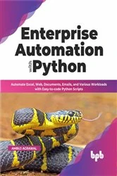 Book cover of Enterprise Automation with Python by Ambuj Agrawal