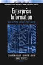 Book cover of Enterprise Information Security and Privacy by C. Warren Axelrod