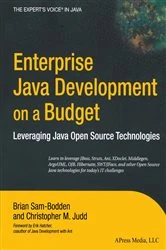 Book cover of Enterprise Java Development on a Budget by Brian Sam-Bodden