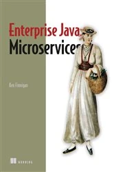 Book cover of Enterprise Java Microservices by Kenneth Finnigan