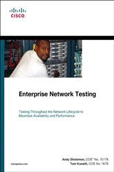 Book cover of Enterprise Network Testing by Andy Sholomon