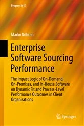 Book cover of Enterprise Software Sourcing Performance by Marko Nöhren