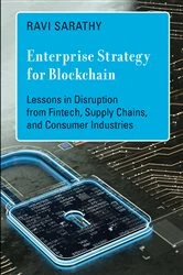 Book cover of Enterprise Strategy for Blockchain by Ravi Sarathy