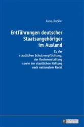 Book cover of Entfuehrungen deutscher Staatsangehoeriger im Ausland by Alexa Buckler