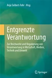 Book cover of Entgrenzte Verantwortung by Unknown