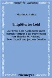Book cover of Entgöttertes Leid by Martin A. Hainz