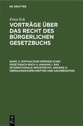 Book cover of (Enthaltend Bürgerliches Gesetzbuch Buch V, Anhang I: Das internationale Privatrecht, Anhang II: Übergangsvorschriften und Sachregister) (2nd ed.) by Unknown