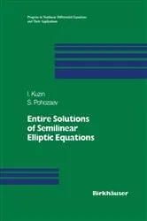 Book cover of Entire Solutions of Semilinear Elliptic Equations by Unknown