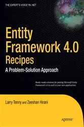 Book cover of Entity Framework 4.0 Recipes by Larry Tenny