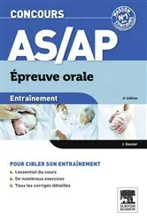 Book cover of Entraînement Concours AS/AP épreuve orale (6th ed.) by Jacqueline Gassier