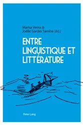Book cover of Entre linguistique et littérature by Marisa Verna