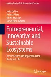 Book cover of Entrepreneurial, Innovative and Sustainable Ecosystems by João Leitão
