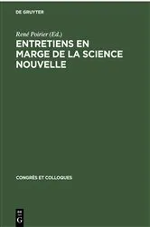 Book cover of Entretiens en marge de La science nouvelle by René Poirier