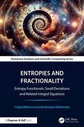 Book cover of Entropies and Fractionality by Yuliya Mishura