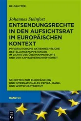 Book cover of Entsendungsrechte in den Aufsichtsrat im europäischen Kontext by Unknown