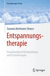 Book cover of Entspannungstherapie by Susanna Hartmann-Strauss
