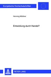 Book cover of Entwicklung durch Handel? by Henning Möldner