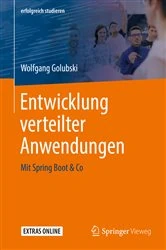 Book cover of Entwicklung verteilter Anwendungen by Wolfgang Golubski