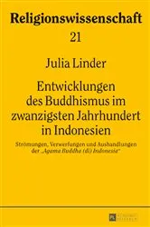 Book cover of Entwicklungen des Buddhismus im zwanzigsten Jahrhundert in Indonesien by Unknown