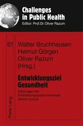 Book cover of Entwicklungsziel Gesundheit by Oliver Razum