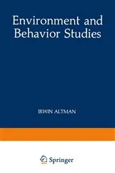 Book cover of Environment and Behavior Studies by Irwin Altman