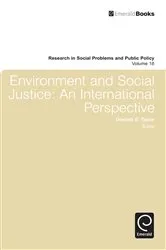 Book cover of Environment and Social Justice by Dorceta E. Taylor