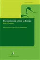 Book cover of Environmental Crime in Europe by F. Comte