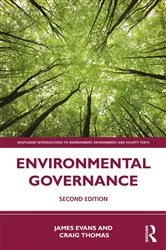 Book cover of Environmental Governance (2nd ed.) by James Evans