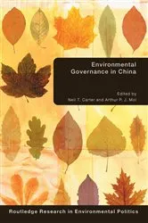 Book cover of Environmental Governance in China by Neil Carter