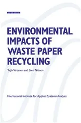 Book cover of Environmental Impacts of Waste Paper Recycling by Unknown