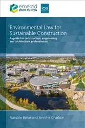 Book cover of Environmental Law for Sustainable Construction by Unknown