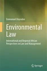 Book cover of Environmental Law by Unknown
