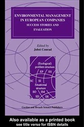 Book cover of Environmental Management in European Companies by Jobst Conrad
