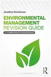 Book cover of Environmental Management Revision Guide by Jonathan Backhouse
