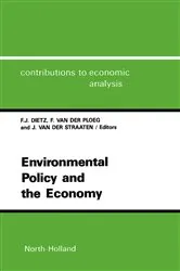 Book cover of Environmental Policy and the Economy by Unknown