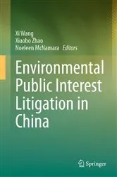 Book cover of Environmental Public Interest Litigation in China by Xi Wang