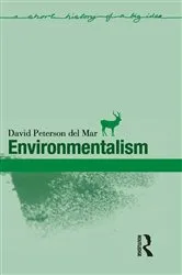 Book cover of Environmentalism by David Peterson Del Mar