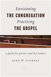 Book cover of Envisioning the Congregation, Practicing the Gospel by John W. Stewart
