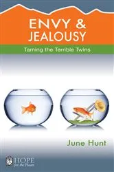 Book cover of Envy and Jealousy by Unknown