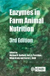 Book cover of Enzymes in Farm Animal Nutrition (3rd ed.) by Michael R Bedford