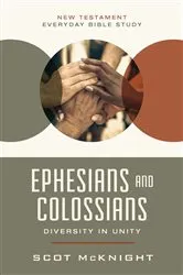 Book cover of Ephesians and Colossians by Scot McKnight